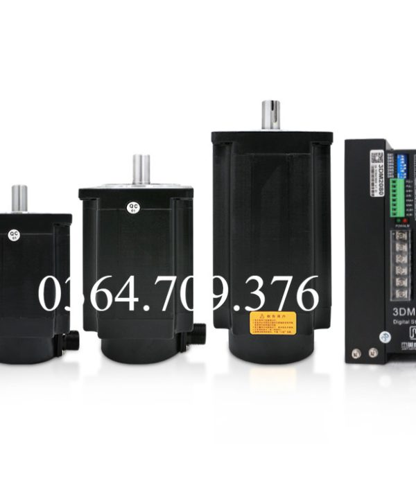 Jiemeikang 110 Động Cơ Bước Ba Pha 12nm 16nm 20nm Động Cơ Mô-men Xoắn Lớn 220Vac 3dm2080 Step Motor JMC 110J12161-360