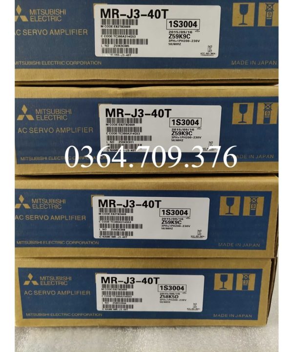 Bộ Điều Khiển Servo MR-J3-10T 20T Hãng Mitsubishi