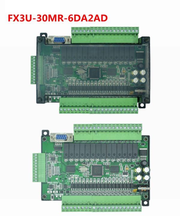 Bảng Điều Khiển Công Nghiệp PLC FX3U-30MR Hỗ Trợ Giao Tiếp RS232/RS485