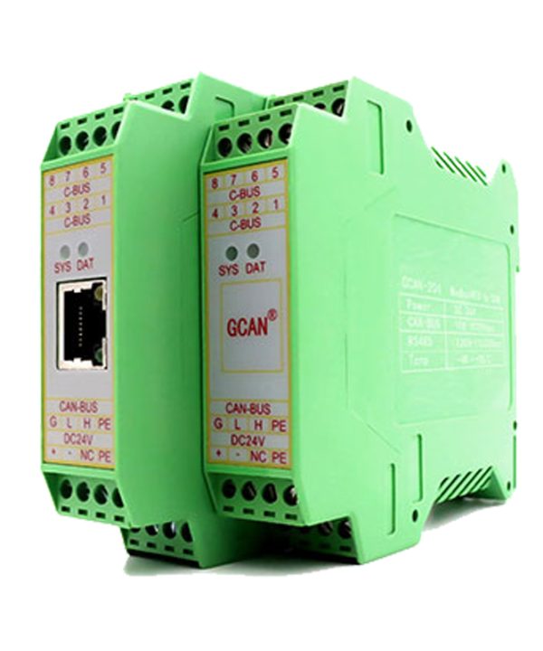 GCAN-204 Bộ chuyển đổi giao tiếp cấp công nghiệp modbus rtu và can-bus dữ liệu bus Bộ nhớ cache thời gian thực để thực hiện chuyển đổi tín hiệu lẫn nhau