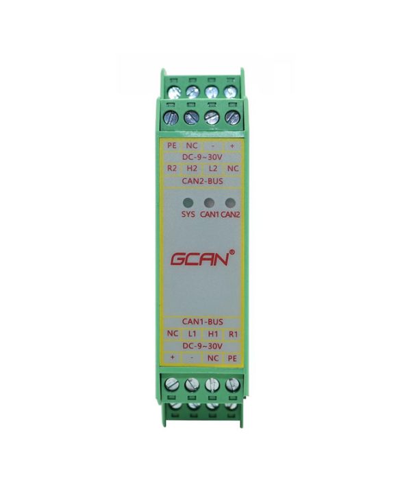 GCAN-226 CAN cách ly nguồn điện bên ngoài cắm và chơi cách ly bảo vệ quá dòng cho mạng truyền thông điện