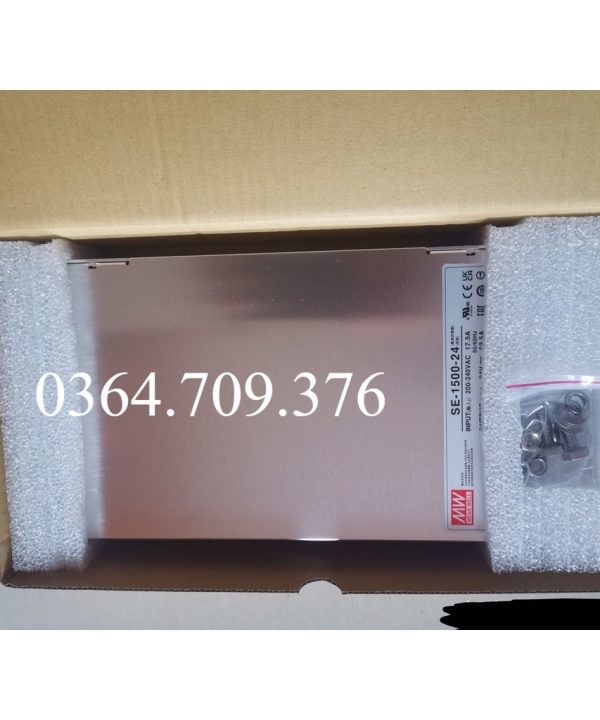 Bộ Nguồn Mean Well Taiwan Bộ Nguồn  SE-1500-12 Công Suất Cao 1500W SE-1500-24 12V 24V