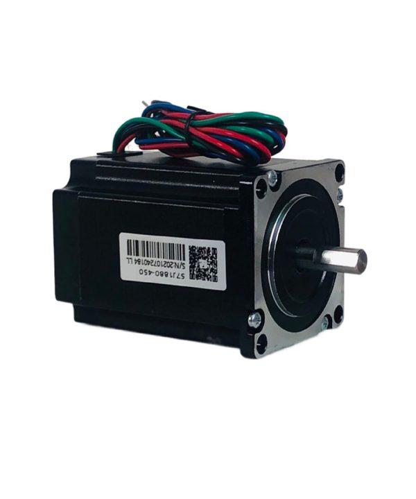 57j1880-450-ll Jiemeikang 57 Trục Động Cơ Bước 2 Pha DC 8Mm Bộ Điều Khiển Thích Ứng 2dm542 JMC Stepper