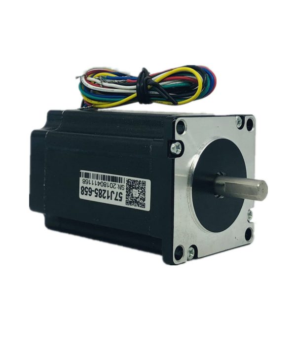 Jiemeikang 57j1285-658 Động Cơ Bước 3 Pha Mô-men Xoắn Tĩnh 1.8nm Đánh Giá Dòng Điện 5.8A JMC Stepper