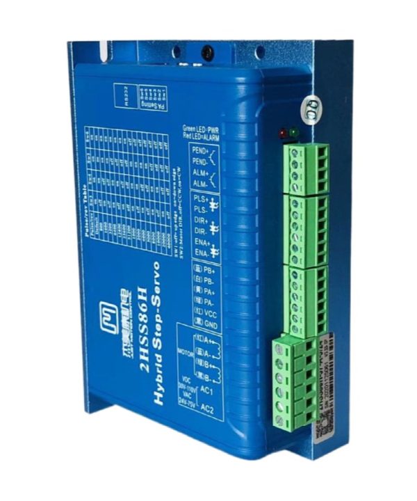 Jiemeikang 2hss86h-57-a-5/24 Máy Trục Vít Pha Động Cơ Bước Vòng Kín 2 Pha 60/57 JMC Stepper