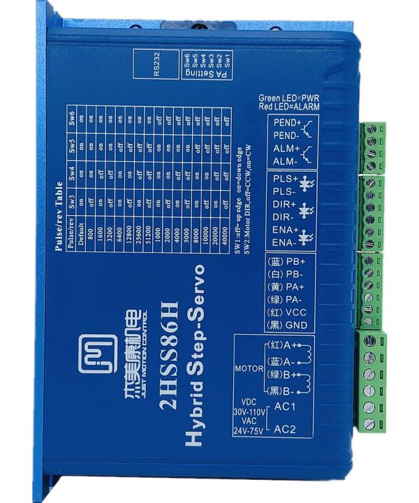 Jiemeikang 86j1895-1000-ls-3m0 Động Cơ Bước Vòng Kín 2 Pha Thích Ứng Với Bộ Điều Khiển 2hss86h JMC Stepper