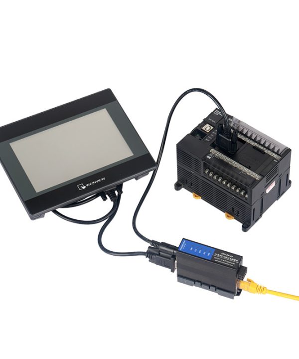 ETH-CP-2P Tương Thích Với Omron PLC Nối Tiếp Sang Module Mở Rộng Ethernet Cp1e/1H/1L Loạt RS232 Lập Trình