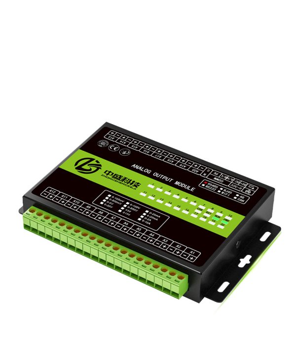 Module Thu Thập Tín Hiệu Analog RS485 Điện Áp Hiện Tại Đầu Ra 20mA/5V/10V/100vplc Mở Rộng Ioboard