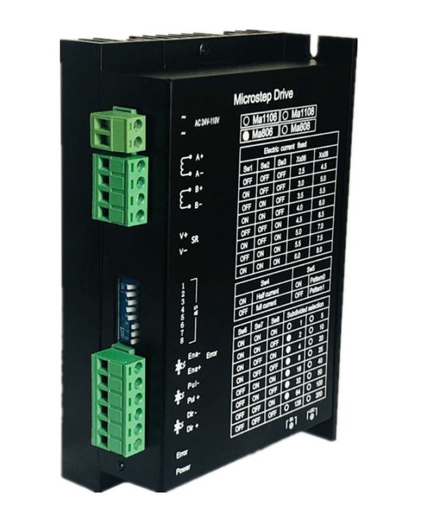 Bộ Điều Khiển Động Cơ Bước 2 Pha 57/86 Ma806 Máy Khắc Dây Máy Đầu Cuối Máy Đánh Dấu Máy Cắt Chuyên Dụng JMC Stepper