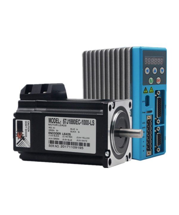 Bộ Điều Khiển Động Cơ Bước Vòng Kín Jiemeikang 2hss458 57j1880ec-1000 Màn Hình Kỹ Thuật Số 57 JMC Stepper