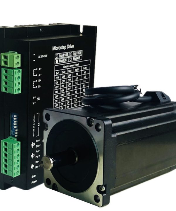 Bộ Truyền Động Động Cơ Bước 2 Pha Jiemeikang 86 12nm 86hs18156-460a Ma806 JMC Stepper