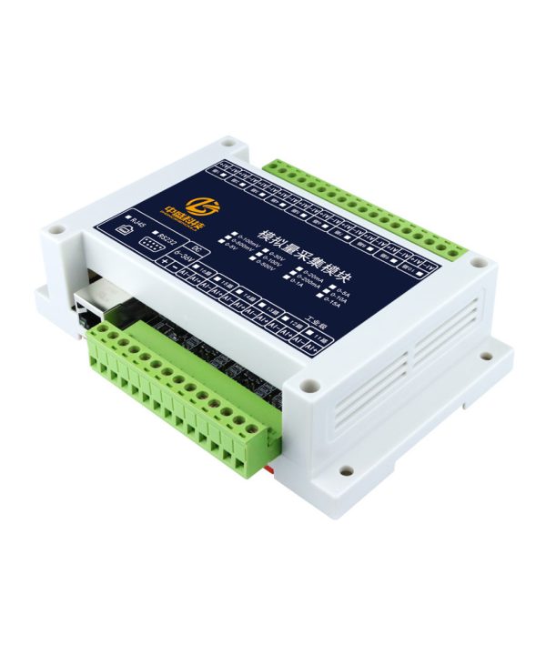 Điện Áp Và Dòng Điện Analog Module Thu Thập RJ45 Máy Phát Cổng Mạng Modbus TCP/Rtu Từ Xa IO