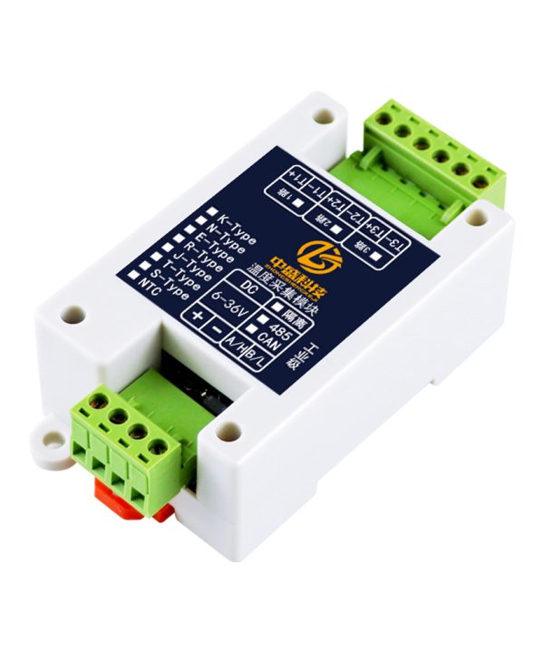 1-8 Kênh/Kênh K Module Thu Nhiệt Độ Cặp Nhiệt Điện Cách Ly CAN/485 Máy Phát Cấp Công Nghiệp Modbus