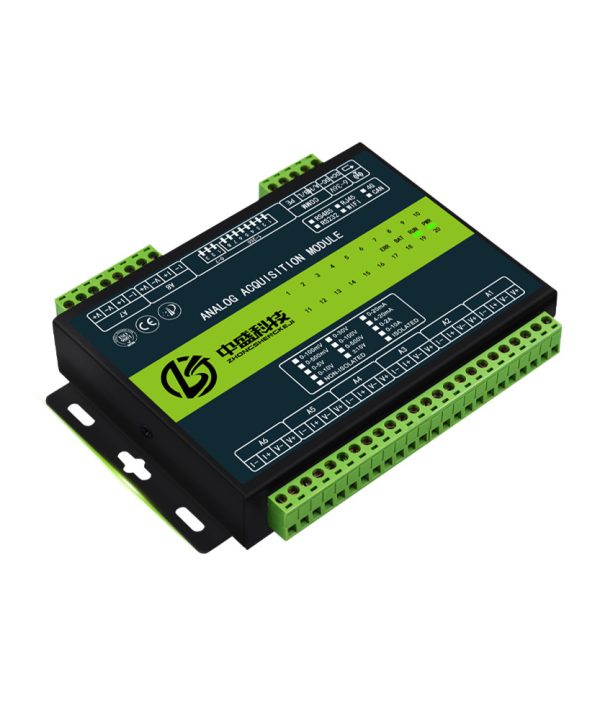 Cách Ly Hoàn Toàn Analog Thu Thập Điện Áp Và Dòng Điện Output Module Cách Ly Kênh 5v10v30v/4-20mA Sang 485