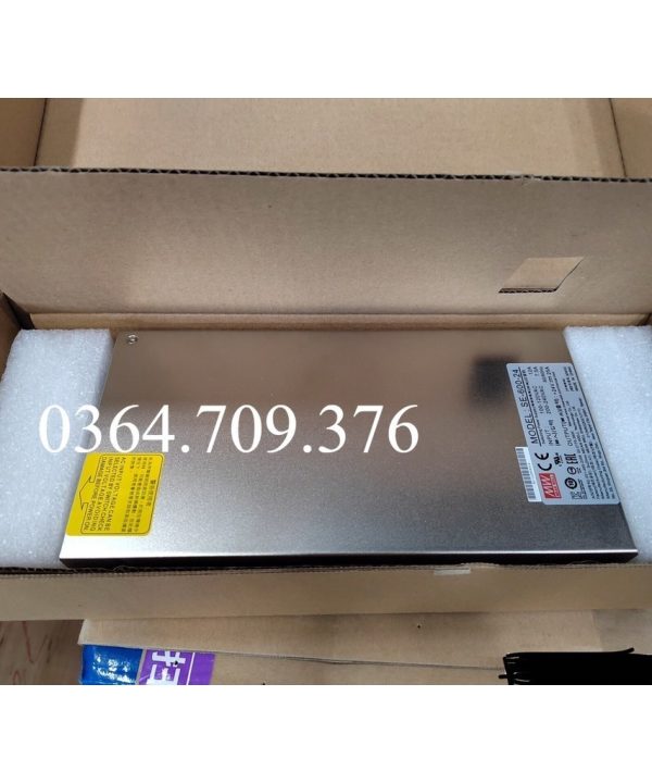 Bộ Nguồn Mean Well Taiwan  SE-600 SE-450 48V/5/12V/15/24V/27V/36V Công Suất Cao 600 W/S