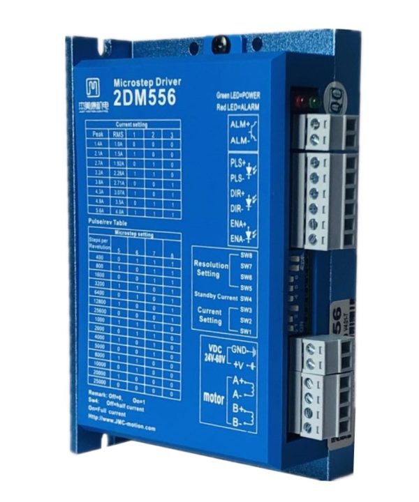 2tm556 Jiemeikang 57 Bộ Điều Khiển Động Cơ Bước 2 Pha 24V Bộ Điều Khiển Động Cơ Phanh DC 5.6a JMC Stepper