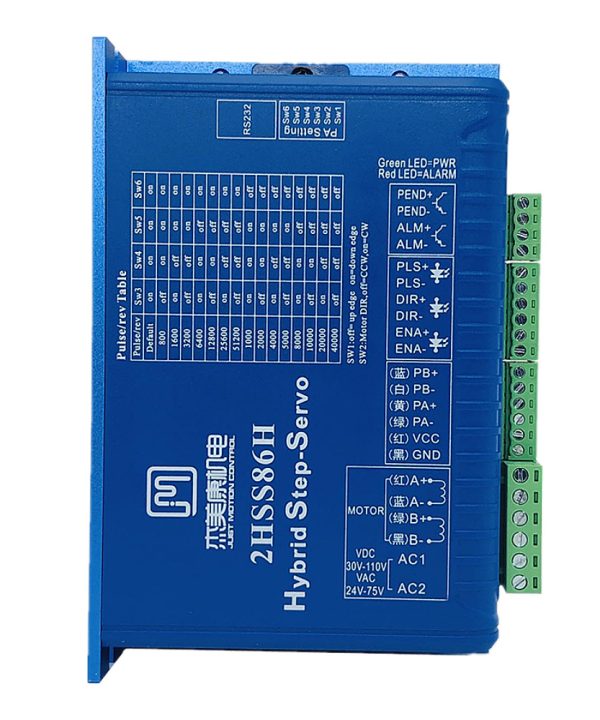 Jiemeikang Bộ ĐIỀU KHIỂN SERVO Động Cơ Bước 2 Pha 2hss86h-a-5/24 Và Bảo Trì JMC Stepper