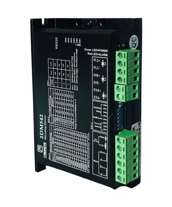 2dm542-n-dk Jiemeikang 57 Bộ Điều Khiển Động Cơ Bước Tự Phát Xung I/O Điều Khiển Cáp Nối Tiếp JMC Stepper