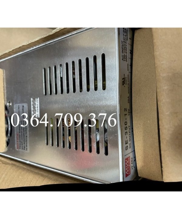 Bộ Nguồn Mean Well Bộ Nguồn Chuyển Mạch Taiwan SE-350-12 350W 12V 29A Thay Thế NES-350-12