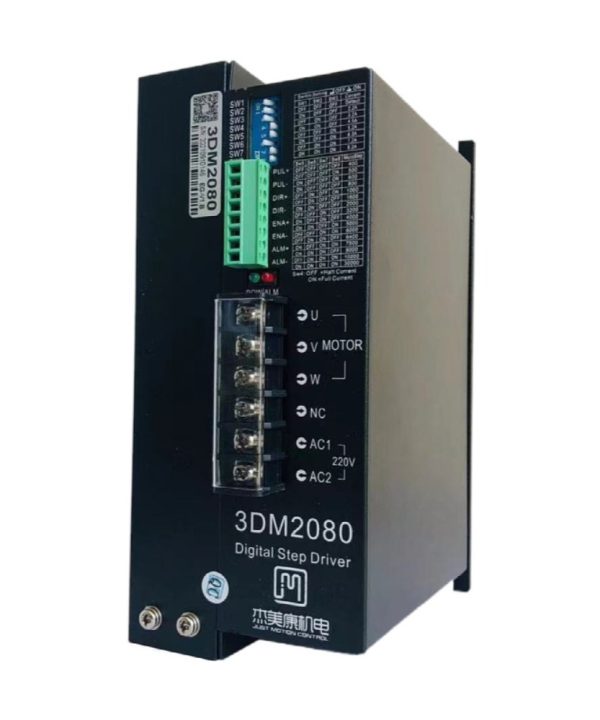 Bộ Điều Khiển Động Cơ Bước 3 Pha 3tm2080 Động Cơ 3 Pha Một Pha 220V Thích Ứng Với 110 130 JMC Stepper