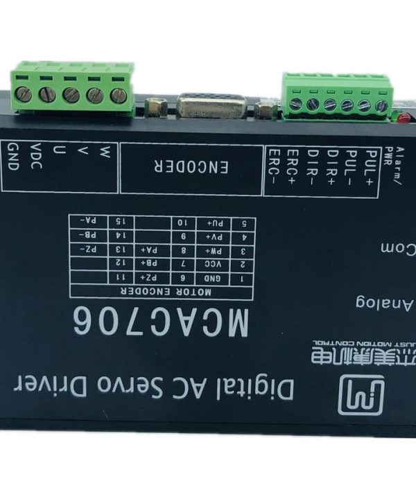Bộ Điều Khiển Động Cơ Servo Không Chổi Than DC 64W MCAC706-N6-1000-4-64W Điện Áp 24V JMC Stepper