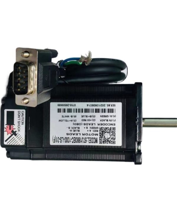 57j1880ec-1000-ls-31 (F) Jiemeikang 57 Động Cơ Bước Vòng Kín 2 Pha Trục Ra 8*31Mm JMC Stepper