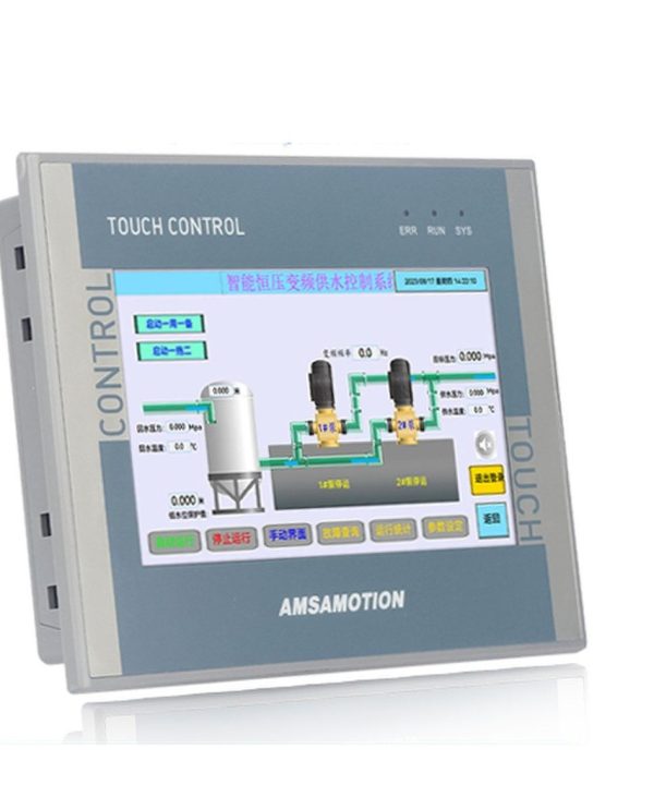 Amsamotion Tương Thích Với Bộ ĐK S7-200PLC Siemens Màn Hình Cảm Ứng Tất Cả Trong Một Mitsubishi Màn Hình 7 Inch 10 Inch