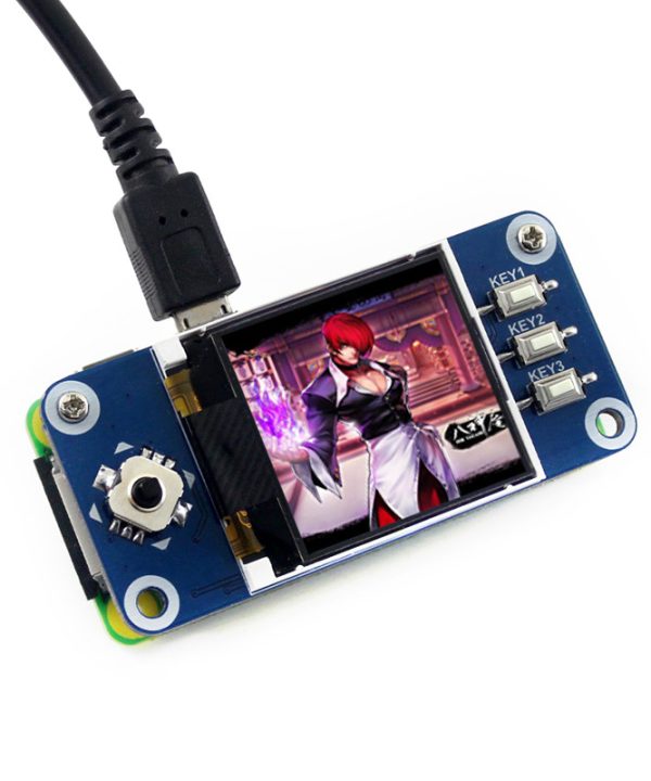 Waveshare 1.44 inch LCD hiển thị hat đối với Raspberry Pi ZERO/Zero W 128x128 pixels SPI giao diện LED Đèn nền 3.3V