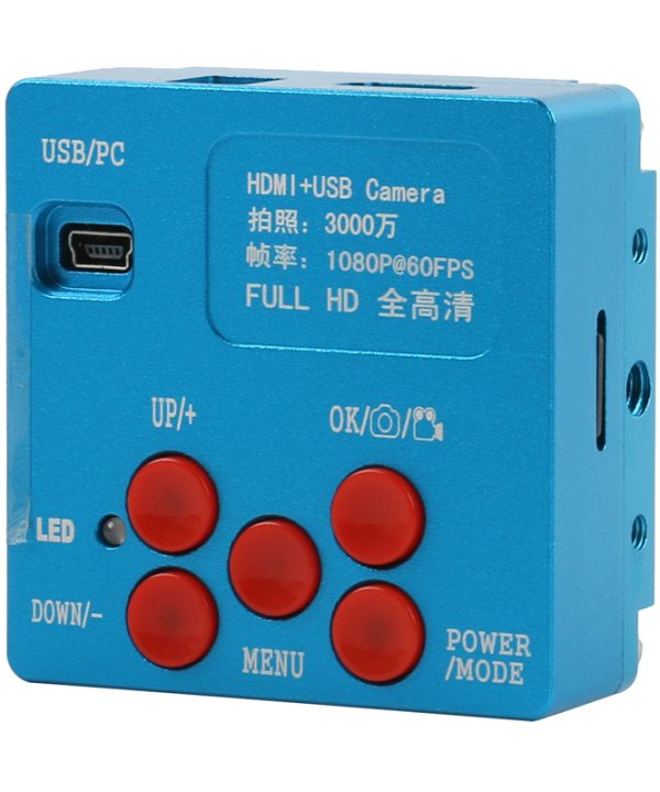 Kỹ thuật số 1080p 2K 30MP ngành công nghiệp video HDMI kính hiển vi camera 130x Zoom C mount ống kính cho PCB sửa chữa Hàn