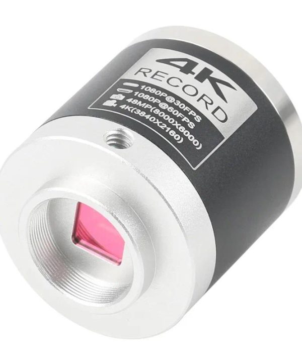 48mp 4K 1080P 60fps công nghiệp kỹ thuật số video HDMI Loại C kính hiển vi camera 100x 130x 180X 300x 200X 500x Zoom C mount ống kính