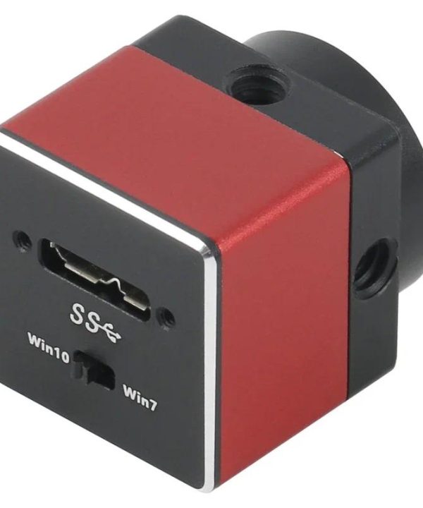 Camera kính hiển vi tốc độ cao kỹ thuật số CMOS công nghiệp USB 3.0 5MP Đèn Led Gắn Win 7/10 Zoom C cho điện thoại sửa chữa Hàn PCB