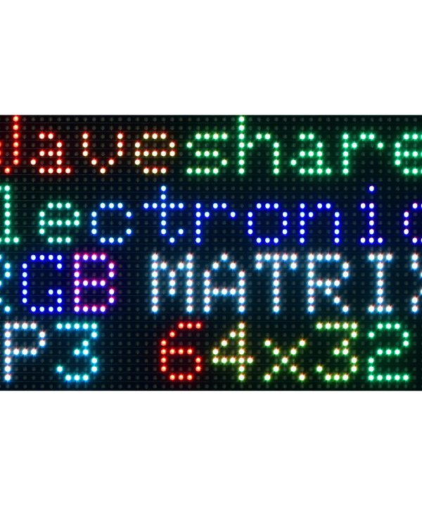 Bảng điều khiển ma trận LED đầy đủ màu sắc Waveshare RGB, 64 × 32 pixel, độ sáng có thể điều chỉnh, hỗ trợ Raspberry Pi, Pi Pico, đặc biệt ..