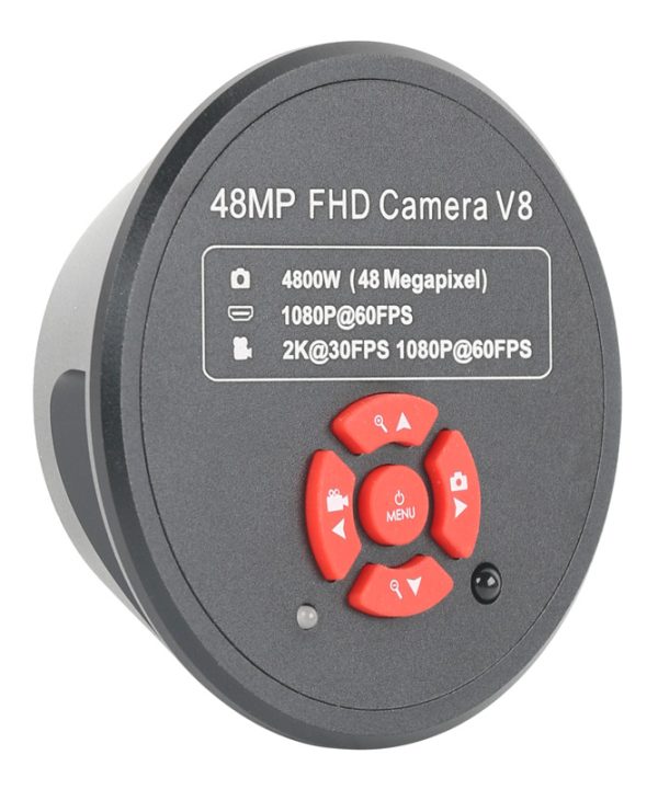 48MP 4K 1080P 60FPS HDMI USB Video Microscope Camera 100X 130X 180X 200X 300X 500X C-Mount Lens For PCB Mobile Repair Soldering