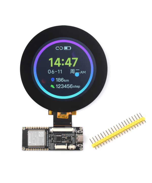 Waveshare ESP32-S3 RGB LCD Board điều khiển, 32-bit 240MHz LX7 Dual-core Bộ vi xử lý, 8Mb psram và flash, Wifi & Bluetooth hỗ trợ