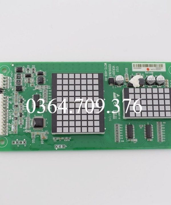 Bảng hiển thị của thang máy hengda Fuji chính hãng phụ kiện bảng gọi thang máy MCTC-HCB-R1-HDFJ phụ kiện elevator