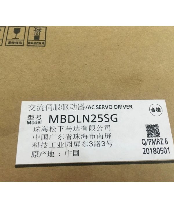 Bộ Điều Khiển Servo Panasonic 400W Nguyên Bản Hoàn Toàn Mới Mbdln25sg