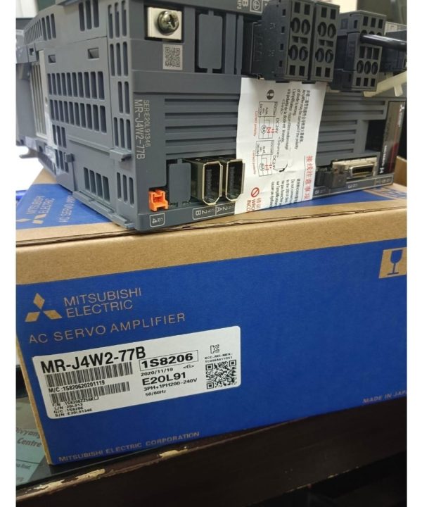 MR-J4W2-77B Bộ điều khiển Servo Driver Mitsubishi 2 trục SSCNET III/H New