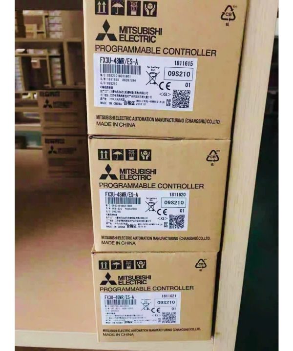 FX3U-48MT/ES-A Bộ lập trình PLC Mitsubishi FX3U-48MR/ES-A New