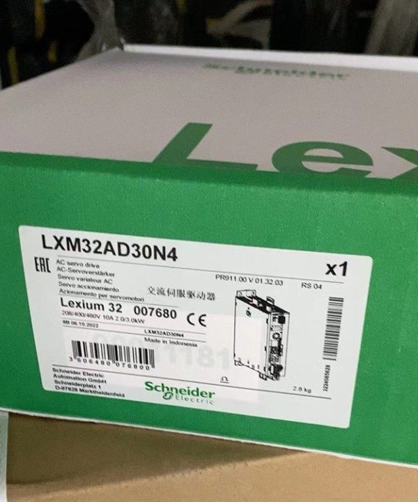 Thương Hiệu Mới  Bộ Điều Khiển Servo Lxm32ad30n4 Schneider Chính Hãng  3 Pha 480V Miễn Phí Vận Chuyển