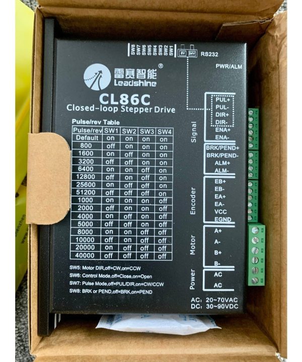 Bộ điều khiển Leadshine CL86C điều khiển động cơ bước New