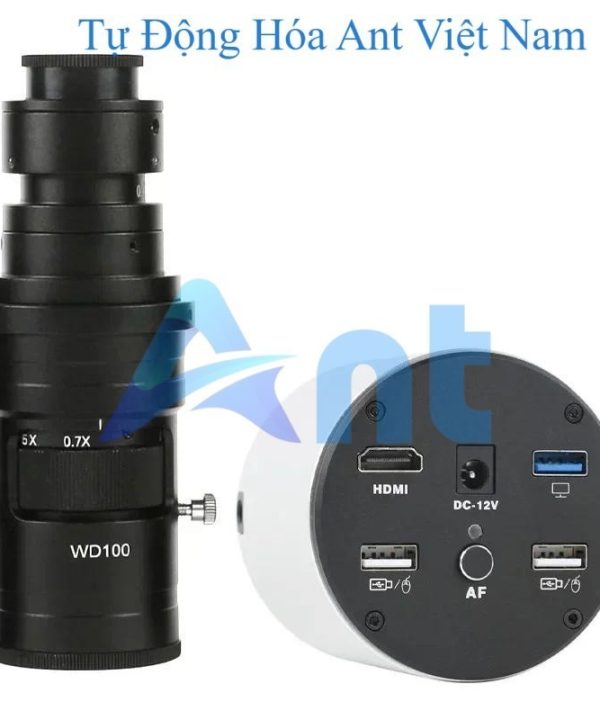 Eakins 4K 1080P Autofocus HDMI USB UHD Video Microscope Camera 130X 200X 300X 500X C Mount Lens Measurement