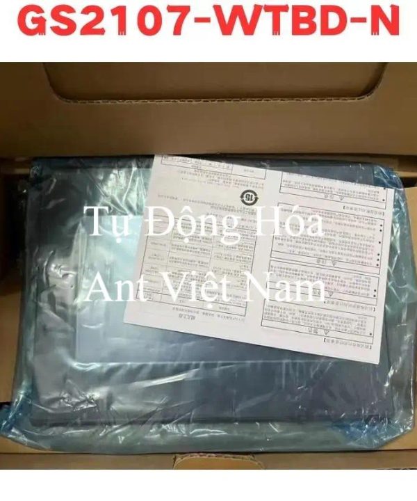 Màn hình HMI Mitsubishi GS2107-WTBD-N cảm ứng gs2107 wtbd N chính hãng mới