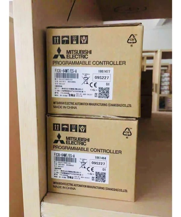 FX3U-64MT/ES-A Bộ lập trình PLC Mitsubishi FX3U-64MR/ES-A New