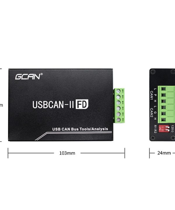 USBCAN can Bus phân tích dữ liệu 100Kbps ~ 5Mbps USB to CAN bus FD giao diện chuyển đổi mô-đun truyền thông