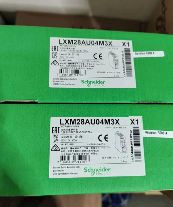 Động Cơ Servo 400W Schneider Lxm28au04m3x/Bch2ld0433ca5c Hàng Mới