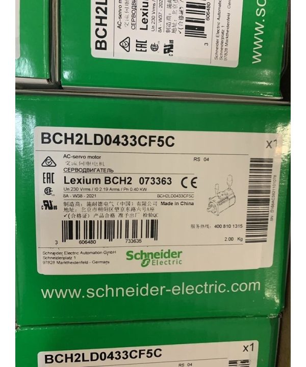 Bch2ld0433cf5c/A Động Cơ Servo Schneider Có Phớt Dầu Có Chìa Khóa Có Phích Cắm Nhựa Giữ