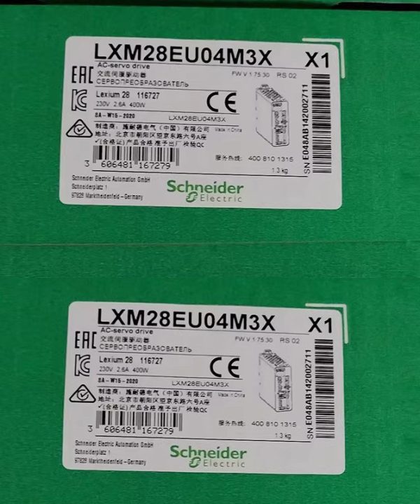 Lxm28eu04m3x Bộ Điều Khiển Servo Schneider 28 Series Ba Pha 230V Hàng Mới