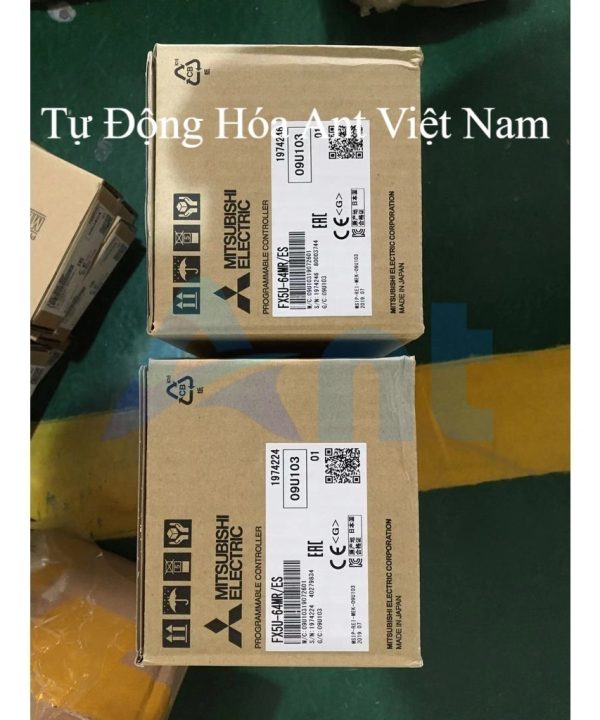 Bộ Lập Trình Mitsubishi PLC/FX5U-32MR/64mr/80mr/32mt/64mt/80mt/ES Sản Phẩm Mới Ra Mắt