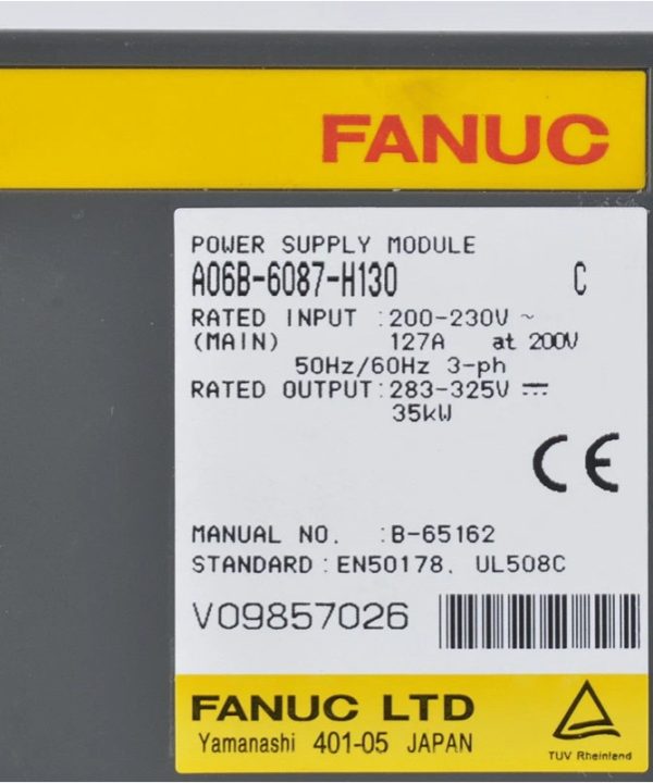 Bộ điều khiển servo A06B-6087-H130 FANUC mới