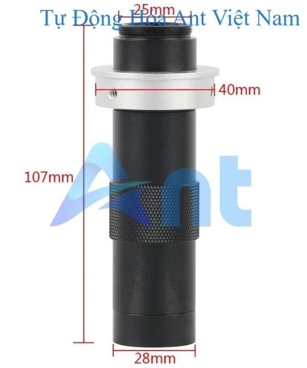 Eakins Industry Microscope Camera C Mount Lens Glass 150X Magnifier Magnification Adjustable Zoom Eyepiece